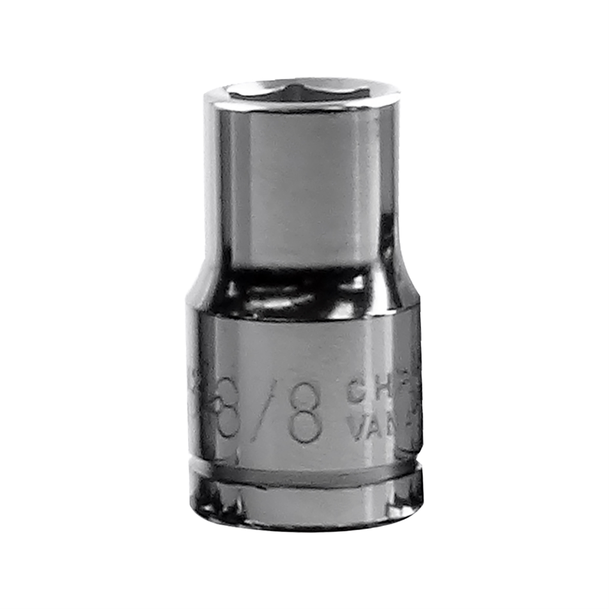 Standard Short Socket - 3/8 In Dr 6 Pt - 3/8 In