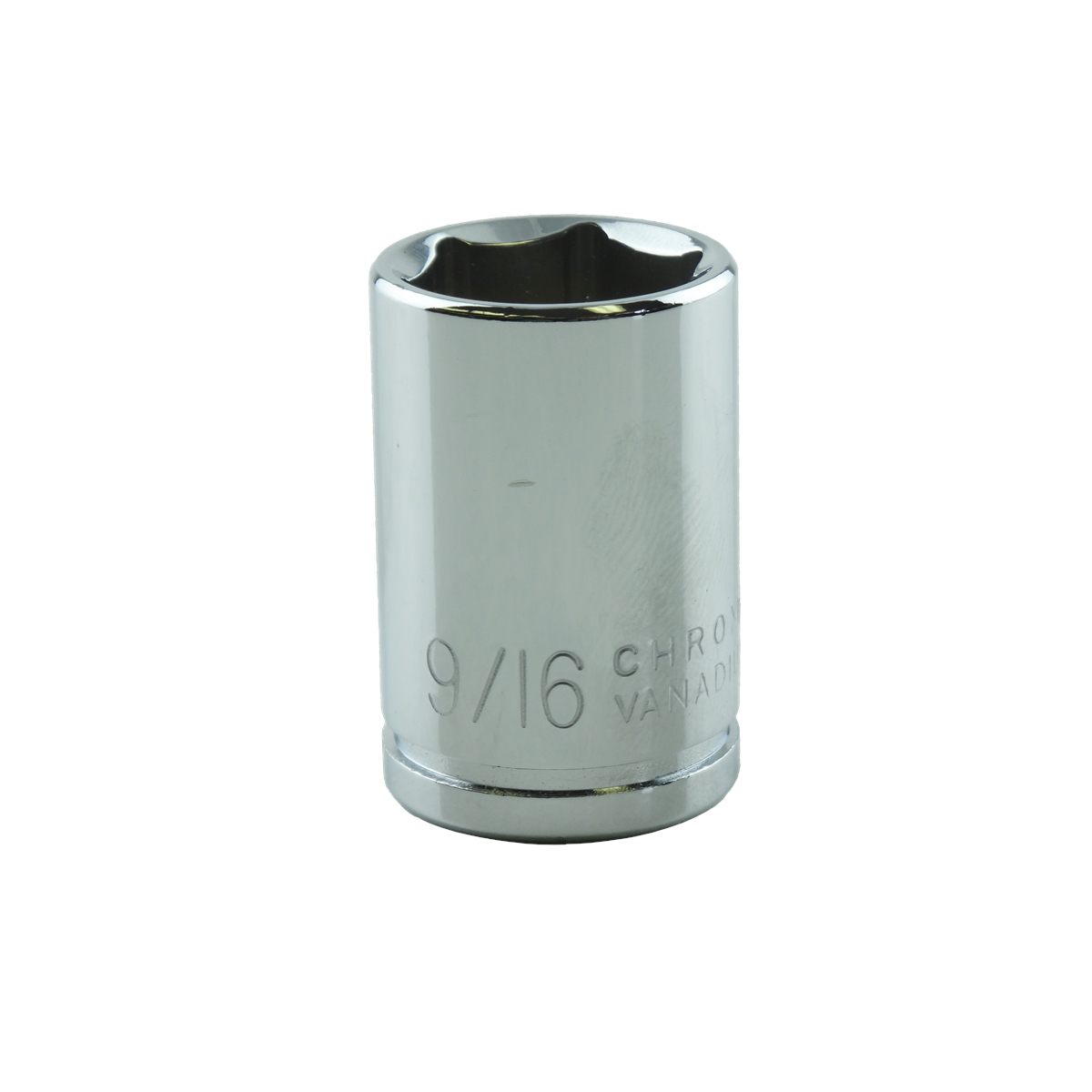 Standard Short Socket - 3/8 In Dr 6 Pt - 9/16 In