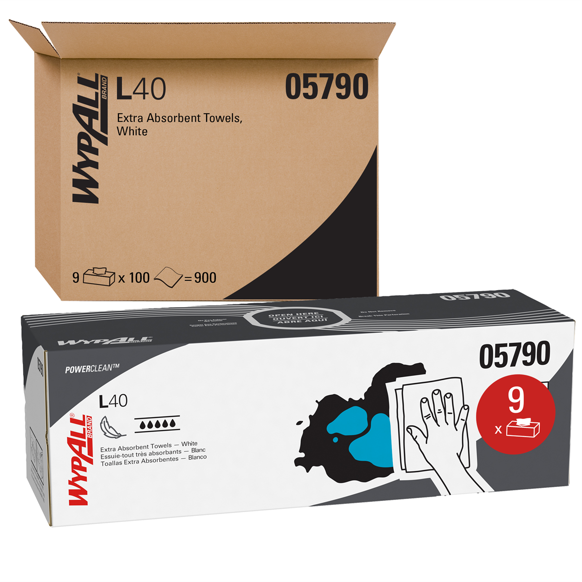 WypAll Plus Towels 9/CS