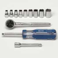 Socket Set - 1/4In Dr 6 Pt - 12 Pc