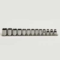 Socket Set - 3/8In Dr 6 Pt Metric - 13 Pc