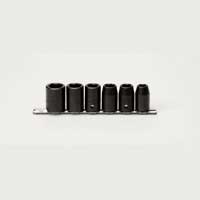 Impact Socket Set - 1/2In Dr 6 Pt Metric - 6 Pc