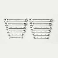 Wrench Set - Combination 12 Pc SAE/Metric - Full Polish