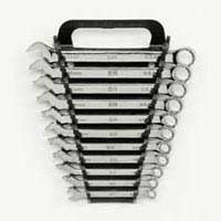 Wrench Set - Combination Metric 11 Pc Hi-Polish