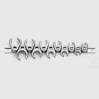 3/8 In Dr Flarenut Crowfoot Wrench Set - 11 Pc