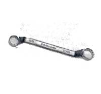 12 Pt 45 Deg Deep Offset Short Box End Wrench - 7/16 In x 1/2 In