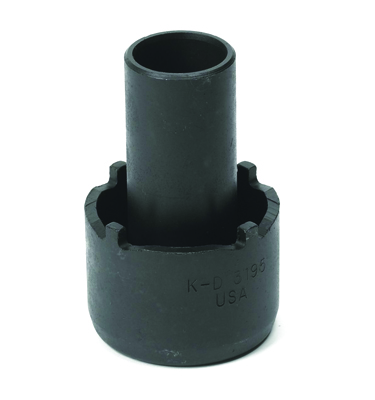 1/2" DRIVE 4-LUG 2 & 4WD SPINDLE NUT SOCKET WITH EXTENSION 1/2 T