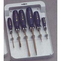Screwdriver Set - Slotted - 6 Pc