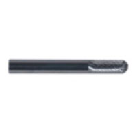 3/8 In Cylindrical-Shaped Bur - Radius Nose - 1/4 In Shank