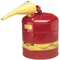 Safety Can - Type I w/ Funnel - 5 Gallon