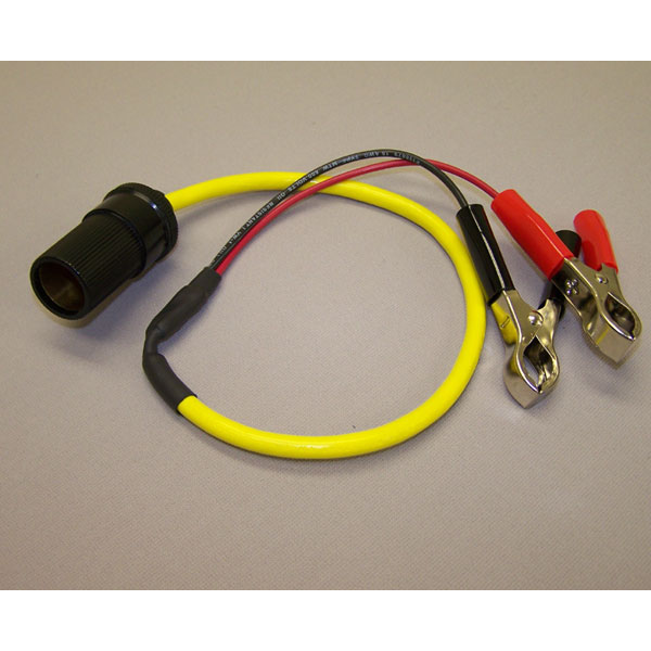 12V Extension w/Alligator Clip