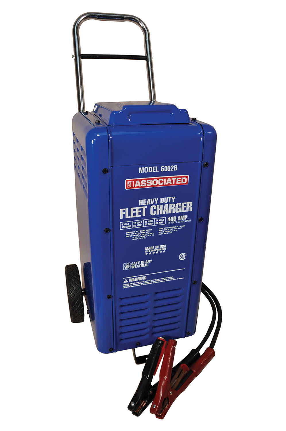Heavy Duty Fleet Charger - 6/12/18/24 Volt