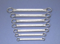 SF21/7 Thin Box End Flat Wrench Set - Metric