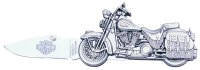 Heritage Springer Harley Davidsonr Die Cast Lockblade Knife