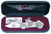 Fat Boy Harley Davidsonr Die Cast Lockblade Knife