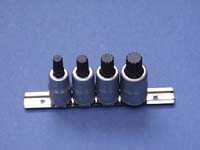 1/2 In Dr Tri-Square XZNr Screwdriver-Socket Set - 4-Pc