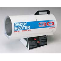 Portable Propane Forced-Air Heater 30,000 Btu