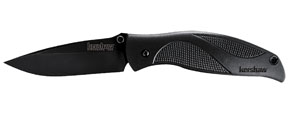 Ken Onion Black Out Knife - Smooth Edge
