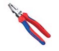 KNIPEX COMFORT(R) High Lev Combo Pliers - 7 In