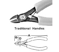 Super Diagonal Cutter - Taper Slim Head - Flush Edge