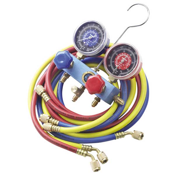 c. R-12 A/C Aluminum Manifold Gauge Set ROB48430