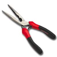 Facom Chain Needle Nose Pliers - 8 In