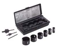Electrician`s Hole-Saw Set - 9-Pc