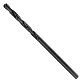 6 In L HSS Fractional Straight Shank Drill Bit - 1/4 In Dia