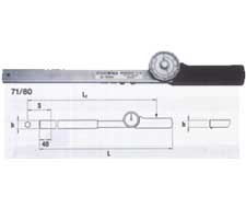71/80 MANOSKOP(R) Indicating Torque Wrench - 160-800 Nm