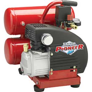 Portable Twin Tank Air Compressor - 2 HP 2 Gal