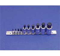 44K/10 1/4 In Dr Big Hex Socket Set - 10-Pc