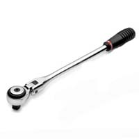 Facom Long-Reach Flex Head Palm Control Ratchet - 11 In
