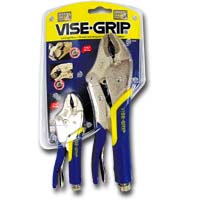 Locking Pliers Set w/ Soft Grip - 2-Pc