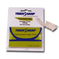 Large Replacement Blade - Serrated - 2/Pk