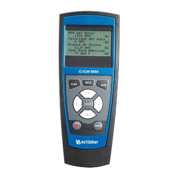 EZ-Scan 5000 Scan Tool - CANOBD Coverage - OBD I & OBD II