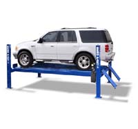 Four-Post Alignment Lift - Cable Design - 12,000 Lb