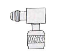 Fuel System Cleaner Adapter - 7/16-20 Thread Schrader Swiv