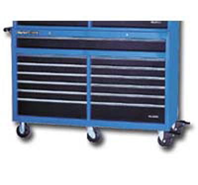 13-Drawer Mobile Tool Cabinet - 56 In - Red