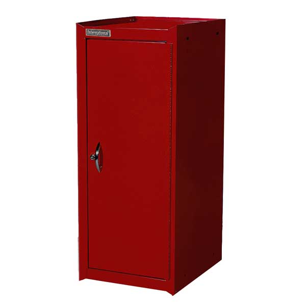 Side Cabinet w/ Shelf - Red