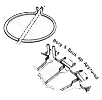 Clutch Support Ring - Saab AP/Borg-Beck Clutches