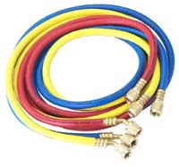 Yellow 1/4In Charging Hose - 72In