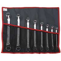 Facom OGVr Fractional Offset-Ring Wrench Set 55A.JU8 - 8-P