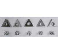 c. Carbide Inserts and Screws - 10 Ea