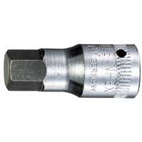 44K INHEX Hex Socket - 1/4 In Drive - 4mm
