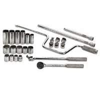 (image for) 3/8 In Dr 12-Pt Fractional Socket Set - 23-Pc