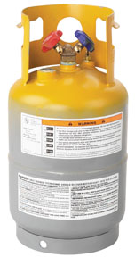 Refrigerant Tank w/ 1/4 In Fittings
