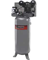Cast Iron Single Stage Air Compressor - 60 Gal Vert 240V 5RHP