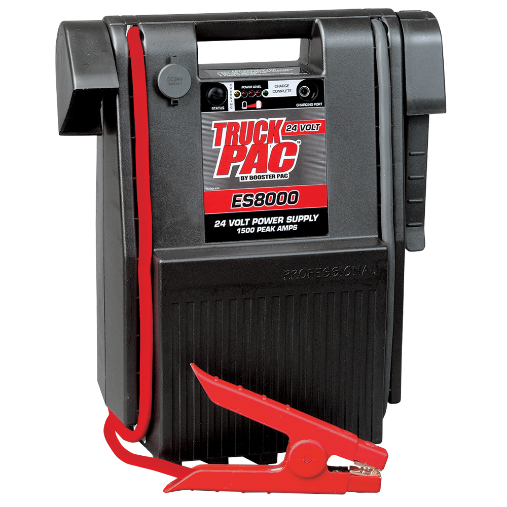 1500 Peak Amp 24 Volt Automotive and Truck Battery Booster Pac /