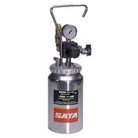 SATA 2-Liter Pressure Tank with Regulator for Spray Guns
