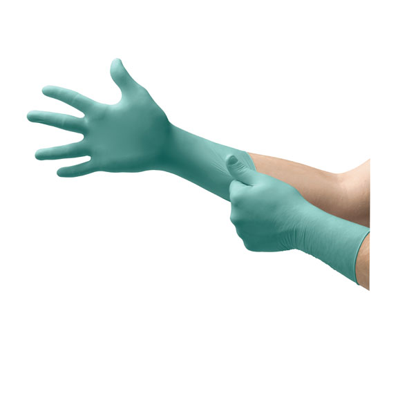 Neopror EC Powder-Free Chloroprene Extended Cuff Gloves - Medium